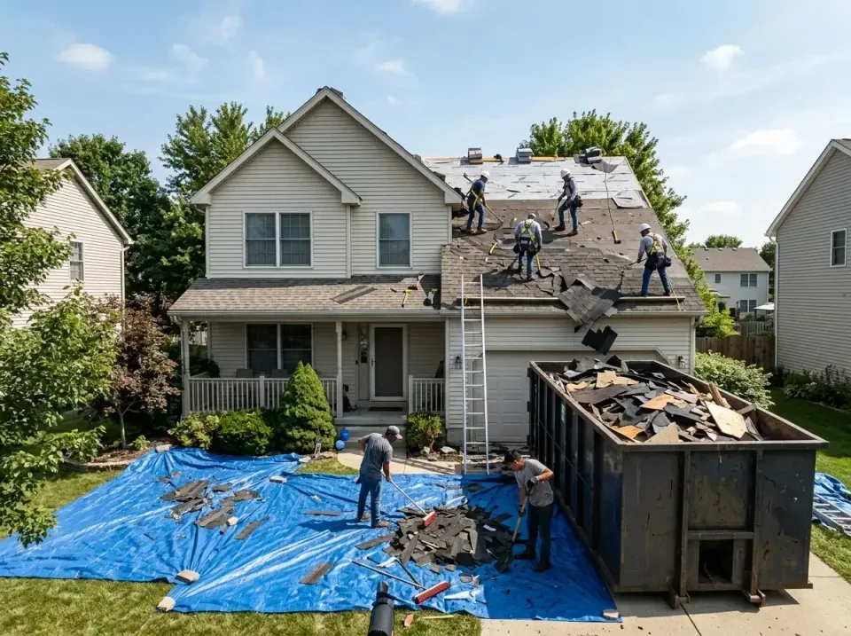 roof-replacement-debris-remova-004 — frequently asked questions, Cheapest Dumpster Rentals in Milpitas, CA